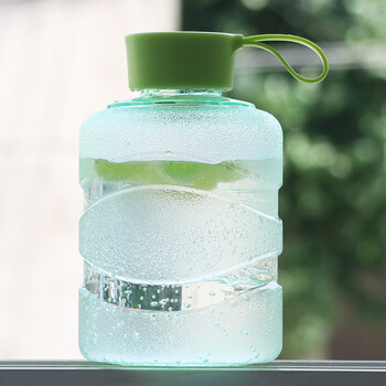 创意运动饮水机水桶塑料水杯大容量太空杯个性便携随身瓶杯子 粉色