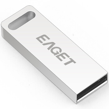 忆捷（EAGET） U60-16G USB3.0高速 全金属高端防水防尘防静电U盘银色