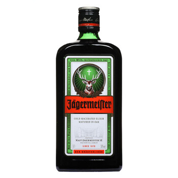 野格（Jagermeister）洋酒 德国原装进口 野格鹿角利口酒700ml 力娇酒调制配制酒