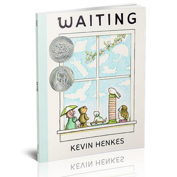 英文原版绘本waiting 等待凯迪克获奖作品儿童故事书睡前晚安读物苏斯银奖 摘要书评试读 京东图书