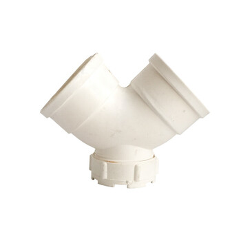 国标排水管90度弯头检查 pvc下水道管配件50/75/110带检查口弯检 75mm