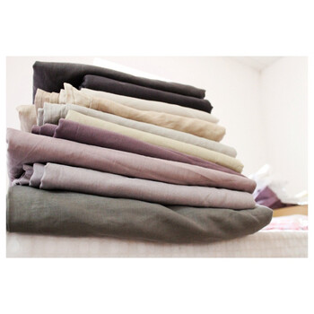 亚麻苎麻麻织品单双人床单瑕疵品处理