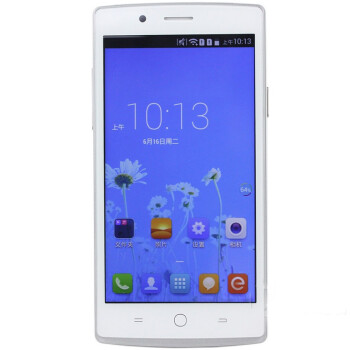 酷派 8712  双卡双待手机 白色 移动4G(512MB RAM+4G ROM)标配版