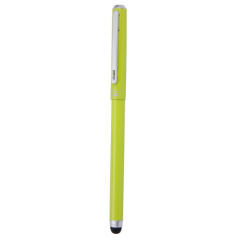 晨光(M&G)文具0.5mm黑色中性笔 金属子弹电容头绿色笔杆签字笔 优品系列水笔 单支装AGP48702