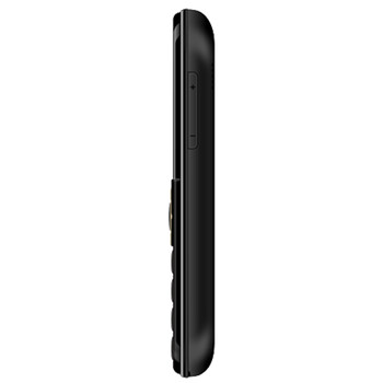 海尔（Haier）M313 移动联通2G 直板按键老人手机 双卡双待 博雅黑