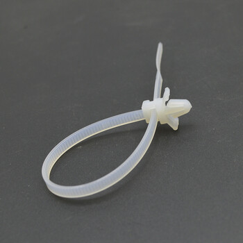 插销式扎带 尼龙扎带 飞机头 尼龙扎带 飞机型扎带4*150 500只