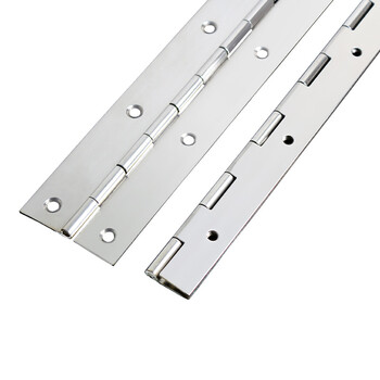 加长加厚304不锈钢橱柜衣柜门合页长排铰链焊接合叶长条门铰1.