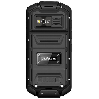 优豊(uphone) U5C 联通3G三防智能手机对讲机双卡双待手机 黑色 官方标准版