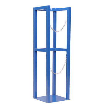 40升氧气瓶钢瓶推车支架气瓶乙炔瓶固定架气瓶架子推车固定支架qs 40