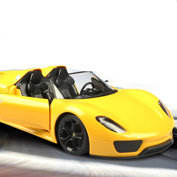 双鹰仿真遥控车儿童玩具车模男孩充电玩具车遥控汽车一键开门跑车