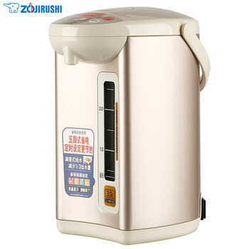 
                                        象印（ZO JIRUSHI）电热水瓶家用电水壶/烧水壶3L容量 四段保温电热水壶微电脑可定时CD-WBH30C（粉棕色）                