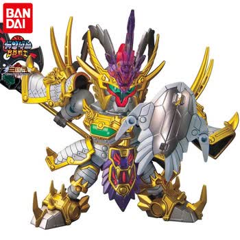 万代高达拼装模型 sd bb 357 三国传 36 武神决战编 玄武装 吕布品质