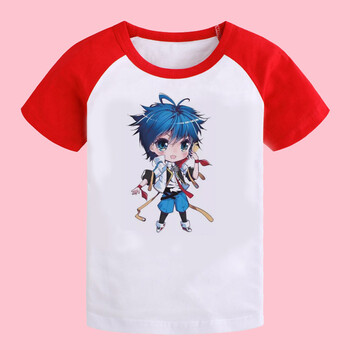 动漫周边衣服 q版绝世唐门 霍雨浩 斗罗大陆t恤 青少年 学生上衣 插肩