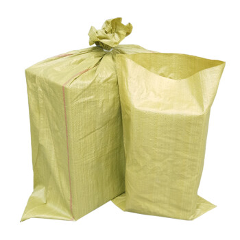 黄色塑料编织袋蛇皮袋批发物流快递包装袋搬家袋 水泥垃圾袋 40*60黄