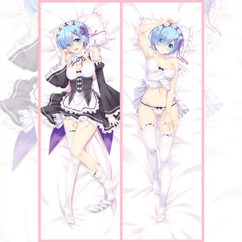 送抱枕】从零开始的异世界雷姆等身抱枕宅男动漫cos全身艾米莉亚蕾姆拉姆