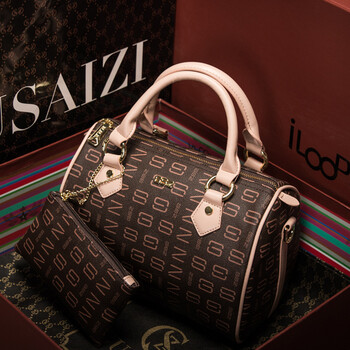 古塞兹gusaizi波士顿女包包2018新款潮 手提包枕头包子母包大容量单肩