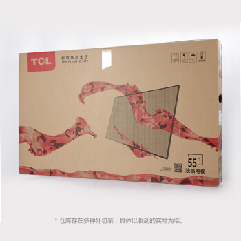 
                                        TCL D55A561U 55英寸 真4K超高清安卓十核智能LED液晶电视机（黑色）                