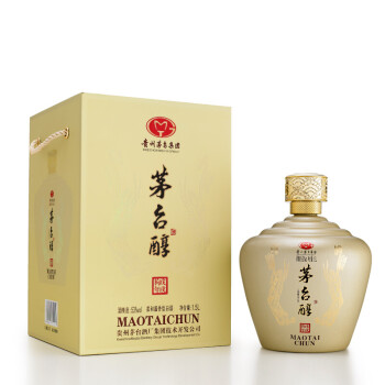 茅台（MOUTAI） 贵州茅台 茅台醇 柔和酱香型白酒  生肖白酒礼盒 53度 1.5mL 1坛 狗年 单瓶