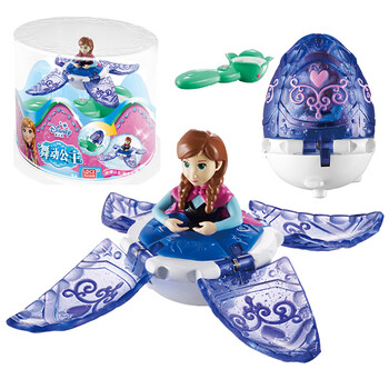 迪士尼玩具舞动公主变形陀螺白雪公主美人鱼灰姑娘女孩玩具儿童 安娜