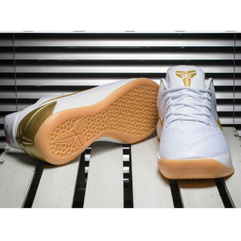 科比12代篮球鞋男鞋毒液5ad断勾 11元年德罗赞鸳鸯低帮战靴 白金 39