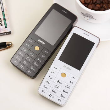 海尔（Haier）HG-M315 移动联通2G老人手机 双卡双待 金色