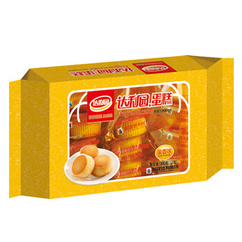 蛋香味蛋糕早餐面包点心办公休闲零食小蛋糕 蛋香味蛋糕300g/袋*2