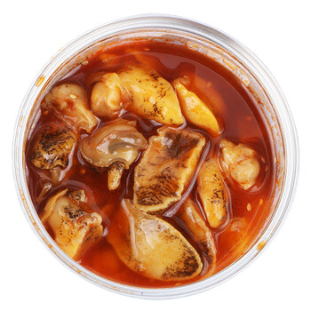 品八鲜 麻辣鲍螺肉280g罐装 即食海鲜罐头水产零食冷冻麻辣海鲜海螺肉