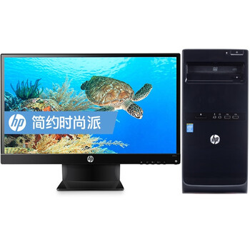惠普（HP）P100-030cl 台式电脑 （i3-4130T 4GB 500GB DVD-ROM 键鼠 DOS）