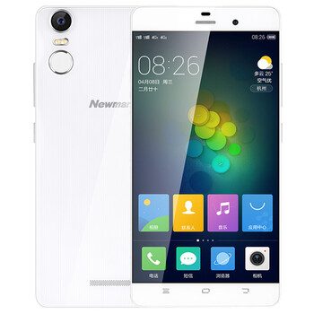 纽曼纽扣 CM810 移动联通双4G智能手机双卡双待 八核1300万像素指纹解锁 白色 16G