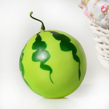 仿真水果蔬菜套装假水果模型摄影道具家居橱柜厨房茶几装饰品 小西瓜