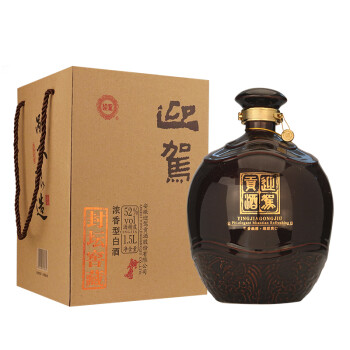 迎驾贡酒 白酒 送礼礼品 封坛窖藏 剐水酿造 浓香型 52度 1.5L