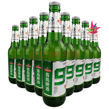 青岛啤酒(tsingtao) 青岛九度500ml*12瓶/箱 凤翔专享