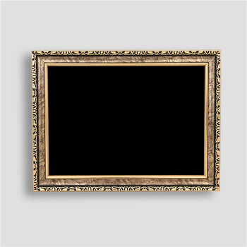 复古项链架耳环架首饰饰品相框架道具展示架相框展示架子绒布相框 k35