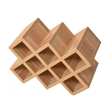 酒格子订做定做红酒架 实木菱形格子 欧式摆件红酒架 酒柜内置网格