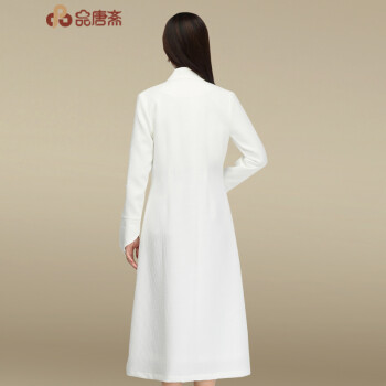 品唐斋优雅女士风衣 2015秋冬新款休闲中长款外套 图片色 XL