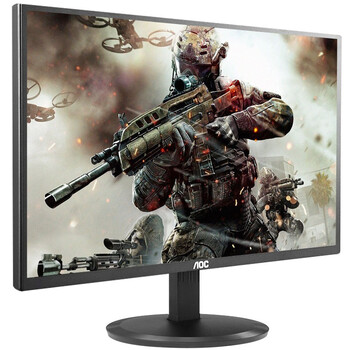 
                                                            AOC E2180SWN 20.7英寸宽屏LED背光液晶电脑显示器（黑色）                