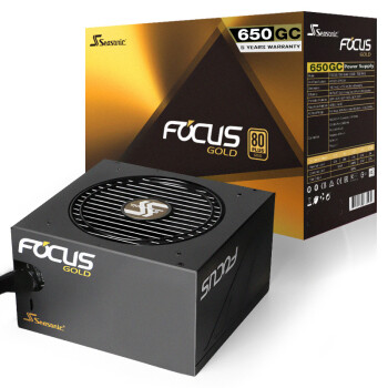  (SEASONIC)FOCUS 650W GOLD FIXED CABLES 650GCԴ(80PLUSֱ/ʱ/ȫϵ/)