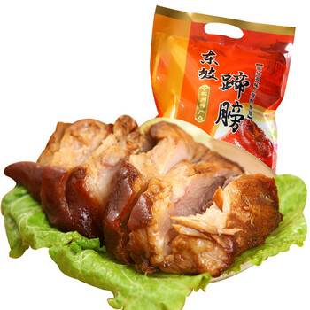 东坡蹄膀 杭州特产金银蹄肘子猪蹄髈 真空包装肉类300g熟食