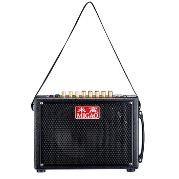 华魅电吹管ac966音箱 挎包式户外充电吉他弹唱公园吹管二胡萨克斯乐器