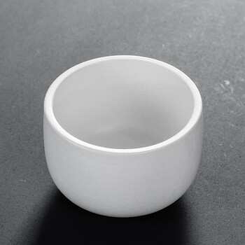 陶茶洗陶瓷日式杯洗水洗粗陶茶渣缸功夫茶具配件家用 源清-白色款茶洗