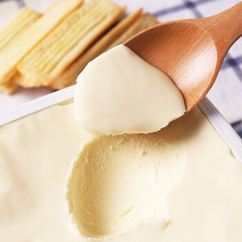 奶油芝士 奶油奶酪半熟起司块豆乳盒子蛋糕 240g
