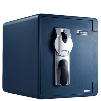 盾牌Guarda2087LBC-BD防火柜防水防锈防潮46cn指纹锁防火箱美国UL350级防火一小时认证锁地功能