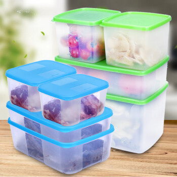 特百惠 Tupperware 特百惠冷冻冷藏保鲜盒冰箱保鲜超值套装8件套收纳盒密封罐 图片价格品牌报价 京东