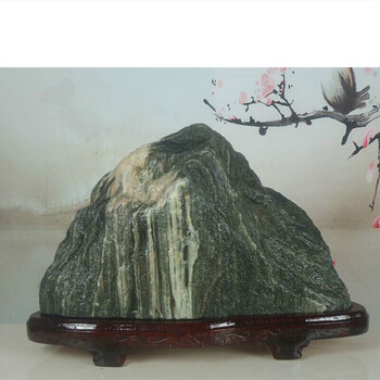 泰山石敢当石头风水石原石靠山石山水石摆件补角