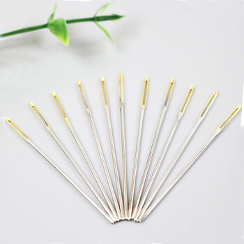 十字绣针金尾针钝头针绣花针刺绣针绣十字绣的针diy中号针线工具