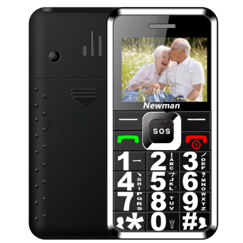 
                                        纽曼（Newman） L66 移动2G 老人手机 黑色                