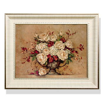 电箱装饰画电表箱简约欧式有框装饰画遮挡箱总开关电闸箱客厅复古挂画