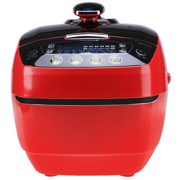 美的（Midea） 电压力锅5L 单胆高压锅 电脑版 韩式时尚方煲压力锅 WSS5060