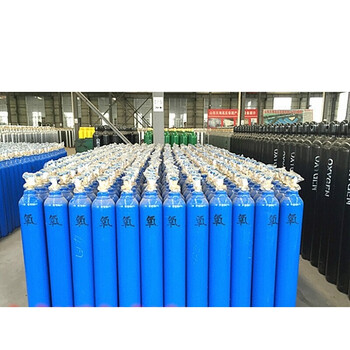 新款工业氧气瓶40升10l15l无缝钢瓶小氩气氮气罐二氧化碳乙炔钢瓶