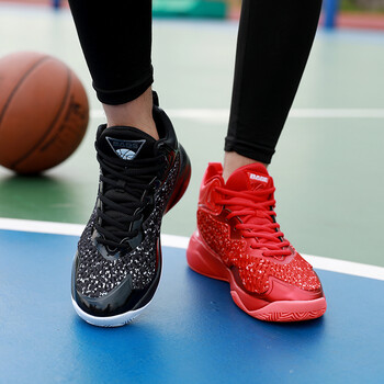 八哥高帮鸳鸯双色篮球鞋男运动鞋耐磨减震男大码球鞋鸳鸯搭配篮球鞋